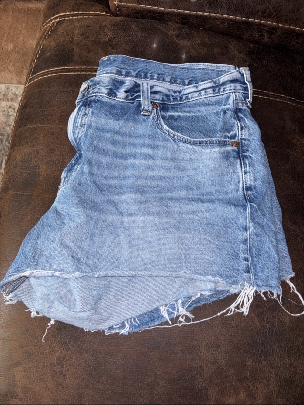 GAP low rise denim shorts